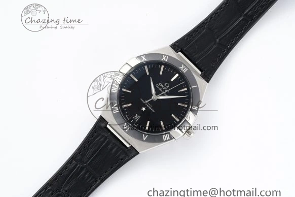 0426 Constellation Black Ceramic SS SBF 1:1 Best Edition Black Dial on Black Gummy Strap A8900 Super Clone TimelessDesign 7798